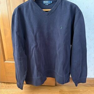 Vintage 90s Polo by Ralph Lauren Men's Navy Sweater Size XL